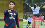 Mikel Arteta 'quát tháo', dàn sao Arsenal vui như hội ngày trở lại