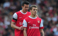 Jack Wilshere phản ứng ra sao khi Van Persie đến Man Utd?