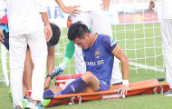 Trọng pháo ĐT Việt Nam lên tiếng về chấn thương ở trận gặp Thanh Hoá