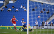 Pepe lập siêu phẩm, Arsenal vẫn thua cay đắng trên sân Brighton