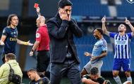 Cú bóp cổ của Guendouzi và sự sụp đổ mang tên Arsenal