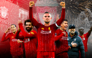 CHÍNH THỨC! Liverpool vô địch Premier League 2019/20