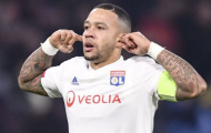 Memphis Depay lập poker giữa tin đồn chuyển đến Arsenal