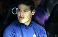 James Rodriguez vỡ mộng tại Real Madrid vì lười biếng
