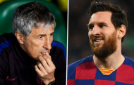 Nhìn Messi 'cháy' hết công suất, Setien xót xa nói một lời