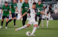 Ronaldo lập cú đúp penalty, Juve cầm hòa thành công trước Atalanta