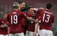 Hủy diệt đối thủ 5 bàn, AC Milan tiến vào top 6