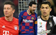 Top 10 tiền đạo đỉnh nhất châu Âu 2019/2020