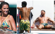 Vợ Messi khoe body quyến rũ bên cạnh gia đình nhỏ