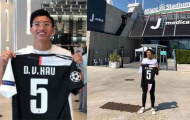 Đoàn Văn Hậu khiến NHM ngỡ ngàng với bức ảnh cùng chiếc áo Juventus