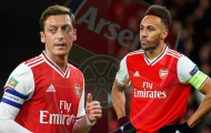 Arsenal đồng ý tăng lương cho Aubameyang, nhưng vẫn kém xa Mesut Ozil