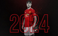 CHÍNH THỨC! Man United khóa chân 'niềm tự hào biên trái' tới năm 2024