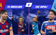 TRỰC TIẾP Barcelona 3-1 Napoli (4-2): Barcelona hiên ngang bước vào vòng tứ kết