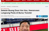Báo Indonesia cay cú, mỉa mai việc Đoàn Văn Hậu chia tay SC Heerenveen