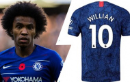 Willian rời đi, ai sẽ là chủ nhân của chiếc áo số 10 tại Chelsea?