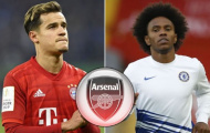 Hoàn tất HĐ Willian, Arsenal chờ ký Coutinho