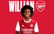 CHÍNH THỨC: Willian gia nhập Arsenal, hưởng lương kém mỗi Ozil