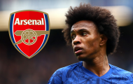 Nhìn lại hành trình từ Chelsea tới Arsenal của Willian