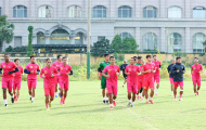 Đội đầu bảng V-League 2020 miệt mài tập luyện chờ ngày giải đấu trở lại