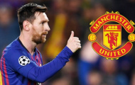Rộ thông tin Man Utd xem xét chiêu mộ Lionel Messi