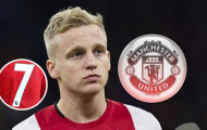 Cập bến Man Utd, Van de Beek không được mang số áo yêu thích