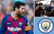 Đặt chân đến Barcelona, bố Messi nói 1 câu về khả năng con trai sang Man City