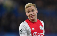 Vừa gia nhập, Van de Beek lập tức gửi thông điệp đến Fernandes và Pogba
