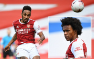 Willian xuất trận, Aubameyang lập cú đúp nhưng Arsenal vẫn thất bại
