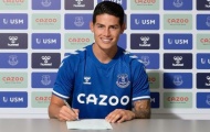 CHÍNH THỨC! James Rodriguez gia nhập Everton, giá rẻ bất ngờ
