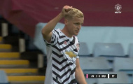 Thua Aston Villa, Solsa nói thẳng một câu về Van de Beek