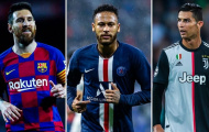 “Neymar xuất sắc không kém Messi, giỏi hơn Ronaldo”