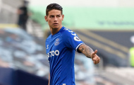 Có James Rodriguez, Everton thẳng tay loại bỏ 10 ngôi sao