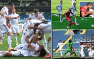 Leeds United lại gây sốt, tạo nên trận cầu điên rồ với 7 bàn thắng