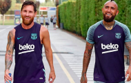 Lionel Messi gửi lời chào tạm biệt đến đồng đội ở Barcelona