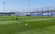 Sau phát ngôn của Pep, Aguero bất ngờ trở lại tập luyện