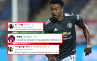 CĐV Man Utd: 'Bán Pereira và James trước rồi hãy nghĩ đến cậu ta'