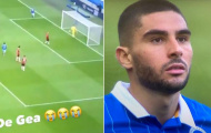 Bị đối thủ chọc tức, De Gea điên tiết trả đũa ngay tức thì