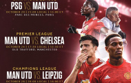 UEFA công bố lịch thi đấu, M.U rơi vào chặng “tourmalet” khốc liệt