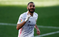 Karim Benzema đạt cột mốc khủng khi đưa Real Madrid lên ngôi đầu La Liga
