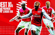 Đội hình đỉnh nhất của Arsenal ở kỷ nguyên Premier League