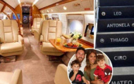 Choáng ngợp trước chuyên cơ riêng giá 12 triệu bảng của Messi