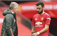 Bruno Fernandes nổi giận vì quyết định của HLV Solskjaer