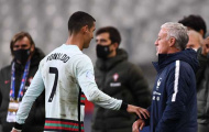 HLV Pháp hài lòng khi làm được 1 điều trước Ronaldo