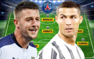 Siêu đội hình của PSG nếu sở hữu thành công Ronaldo