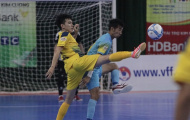 Lượt 15 giải futsal VĐQG - Thua tuyệt đối về thể lực, SS.KH đại bại trước Sahako