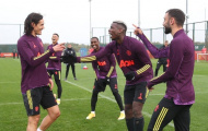 Đồng đội mới 'chỉ tay thẳng mặt' Cavani ở buổi tập thứ 2 tại M.U