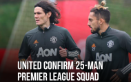 CHÍNH THỨC! Man Utd công bố danh sách dự Premier League: Xuất hiện cái tên gây choáng