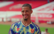 William Saliba tiết lộ 2 ân nhân tại Arsenal