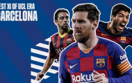 Siêu đội hình mạnh nhất của Barcelona ở Champions League