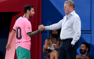 Cái ôm của Koeman và sự vực dậy một 'mãnh thú' bên trong Messi